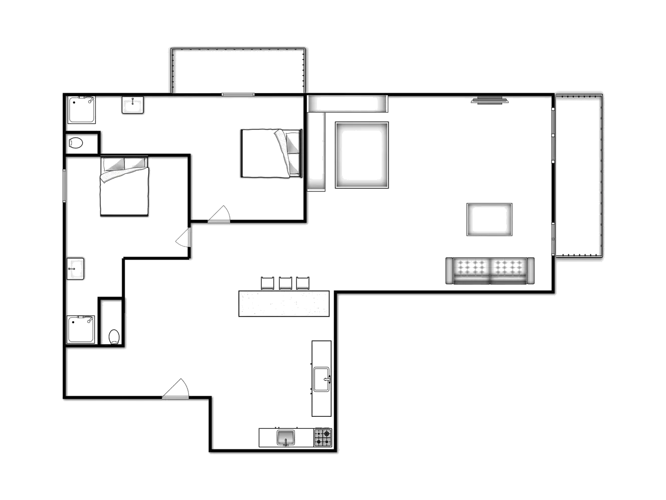 chalet layout