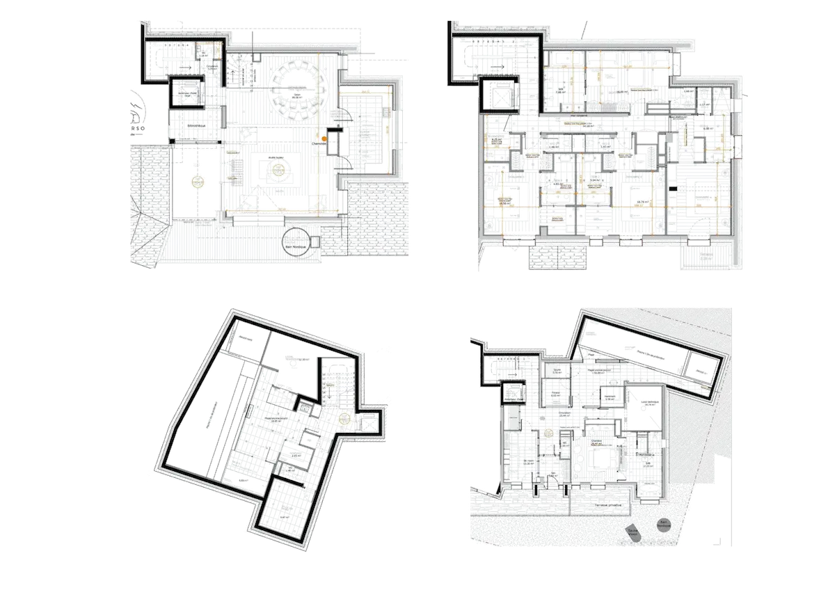 chalet layout