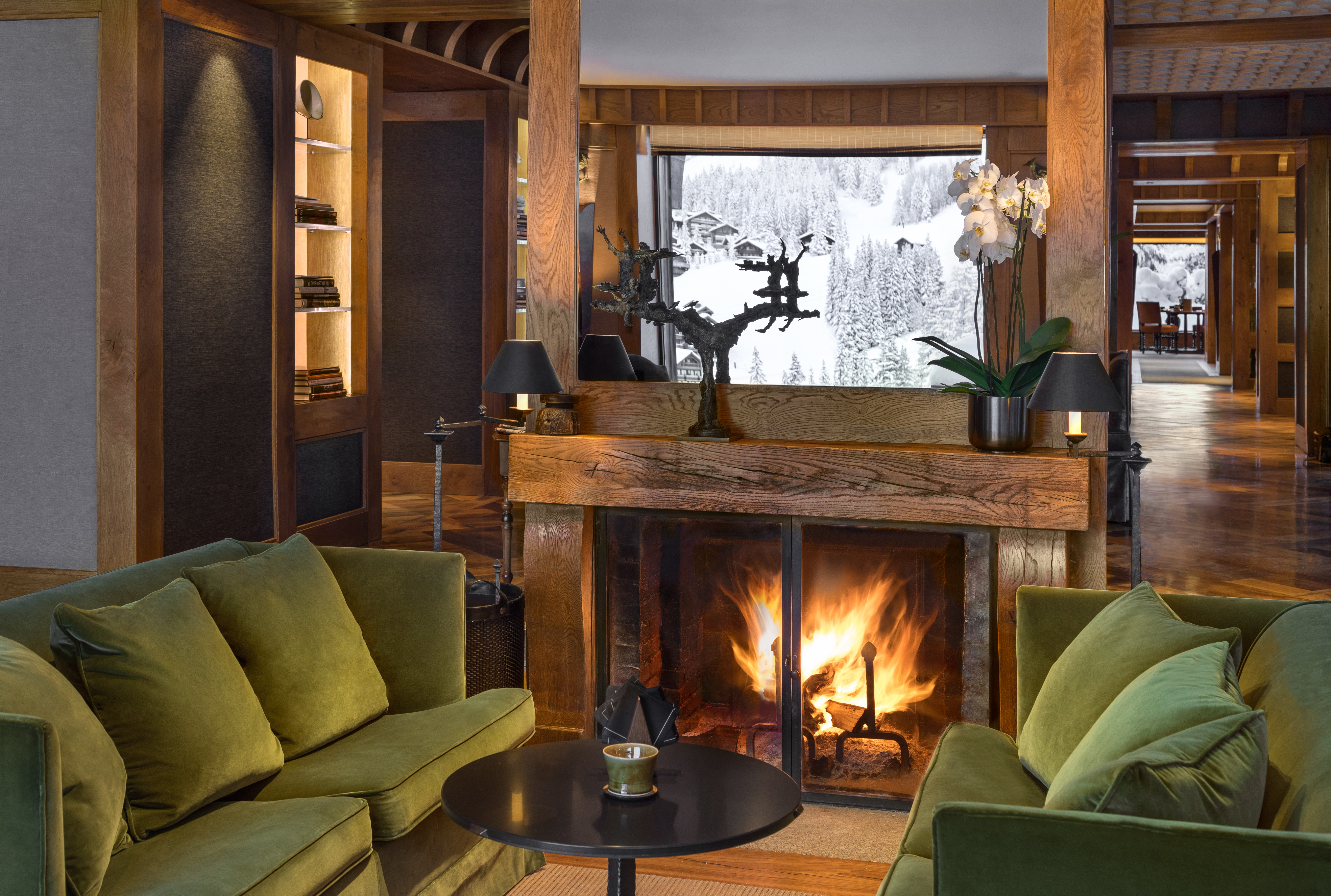 internal view of Aman Le Mélézin