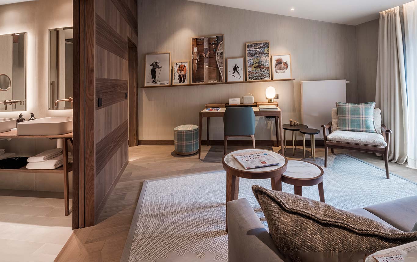 internal view of Coeur de Megève