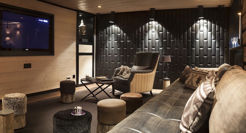 internal view of Chalet Colombe