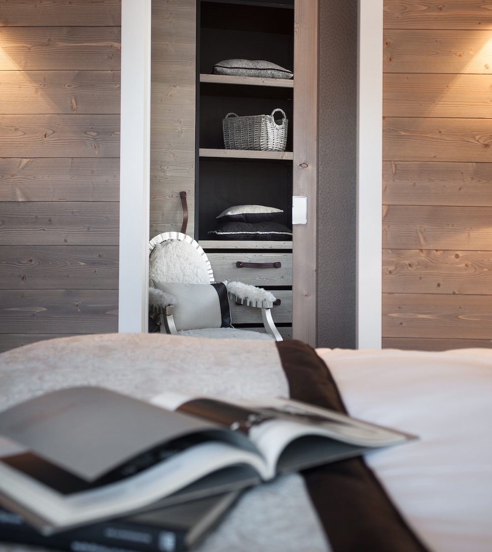 internal view of Chalet Colombe