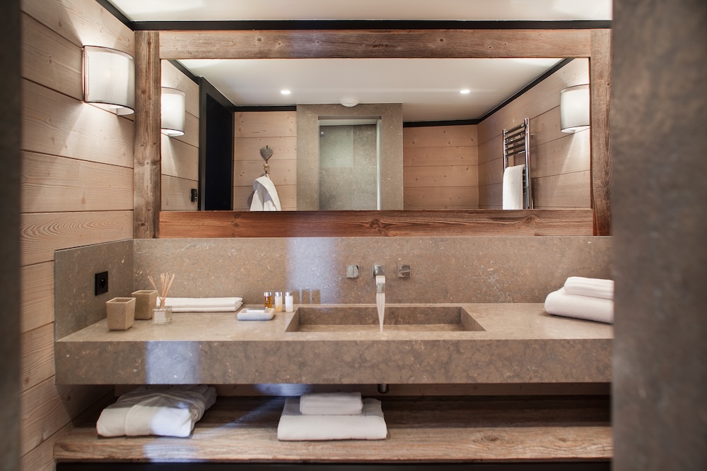 internal view of Chalet Colombe