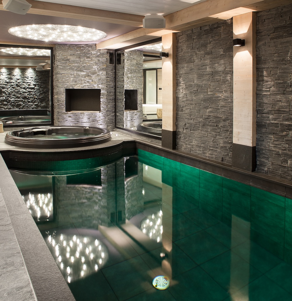 internal view of Chalet Colombe