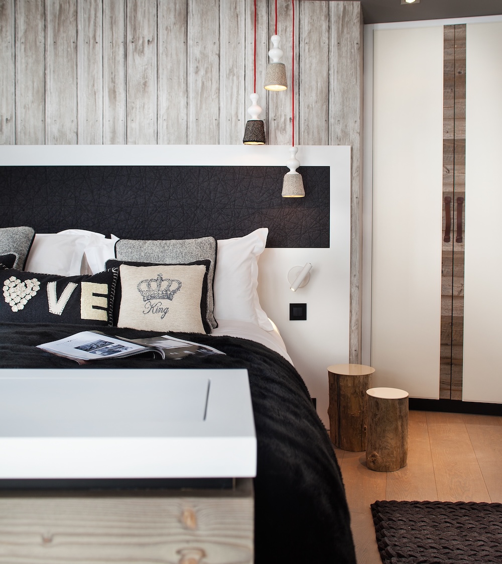 internal view of Chalet Colombe