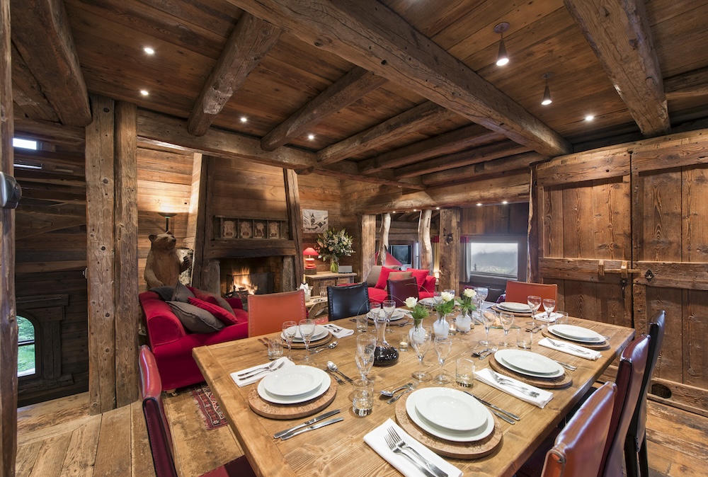 internal view of Chalet Montana